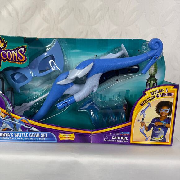 Mysticons Zarya’s Battle Gear Set W/Bow & Arrow, Bracer and Mask - Picture 8 of 8